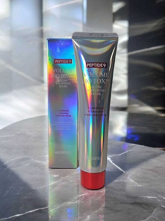 Medi-Peel Peptide 9 Volume Bio Tox Glow Wrapping Mask – liftinga un mirdzuma sejas maska